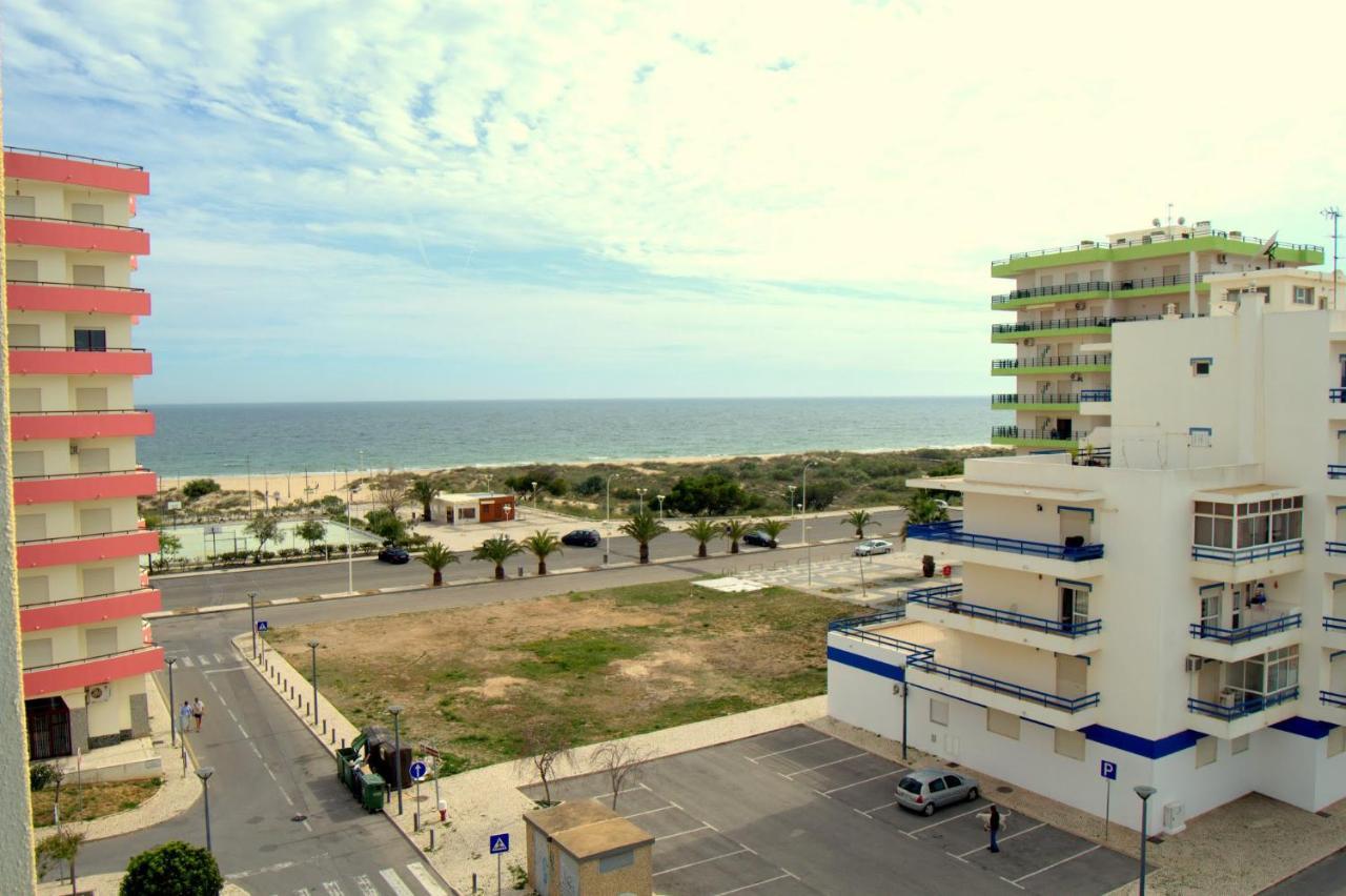 T1 Com Vista Mar Na Praia De Monte Gordo Exterior foto